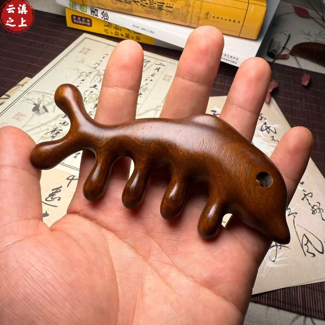 【阿豪精选】黑金檀按摩梳