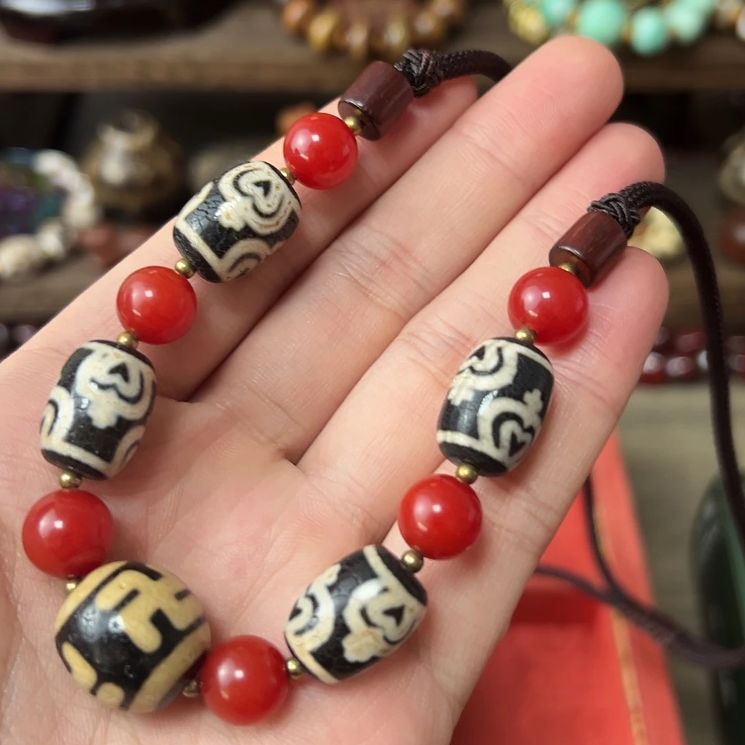 玛瑙/玉髓未镶嵌项链