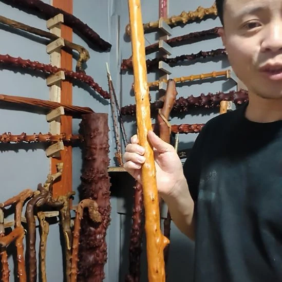 笑***爷木野栗子登山杖文明杖