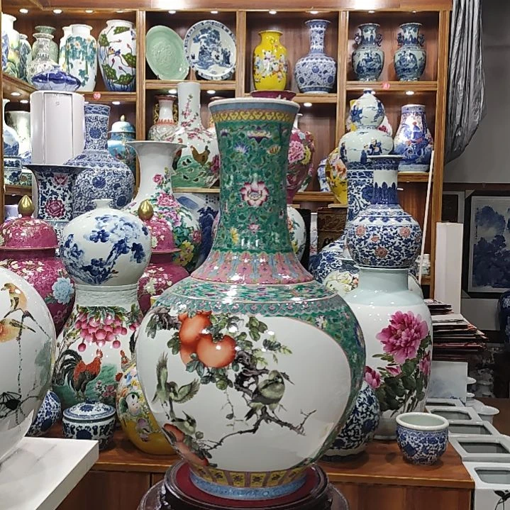 瓷片景德镇镇陶瓷花瓶子