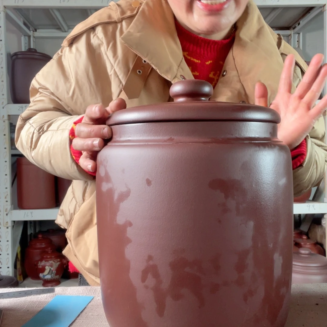 紫砂茶叶罐今天晚上