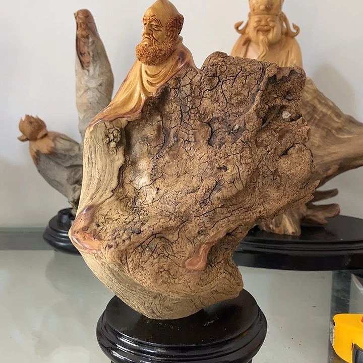 景***俗柏木（崖柏）崖柏达摩