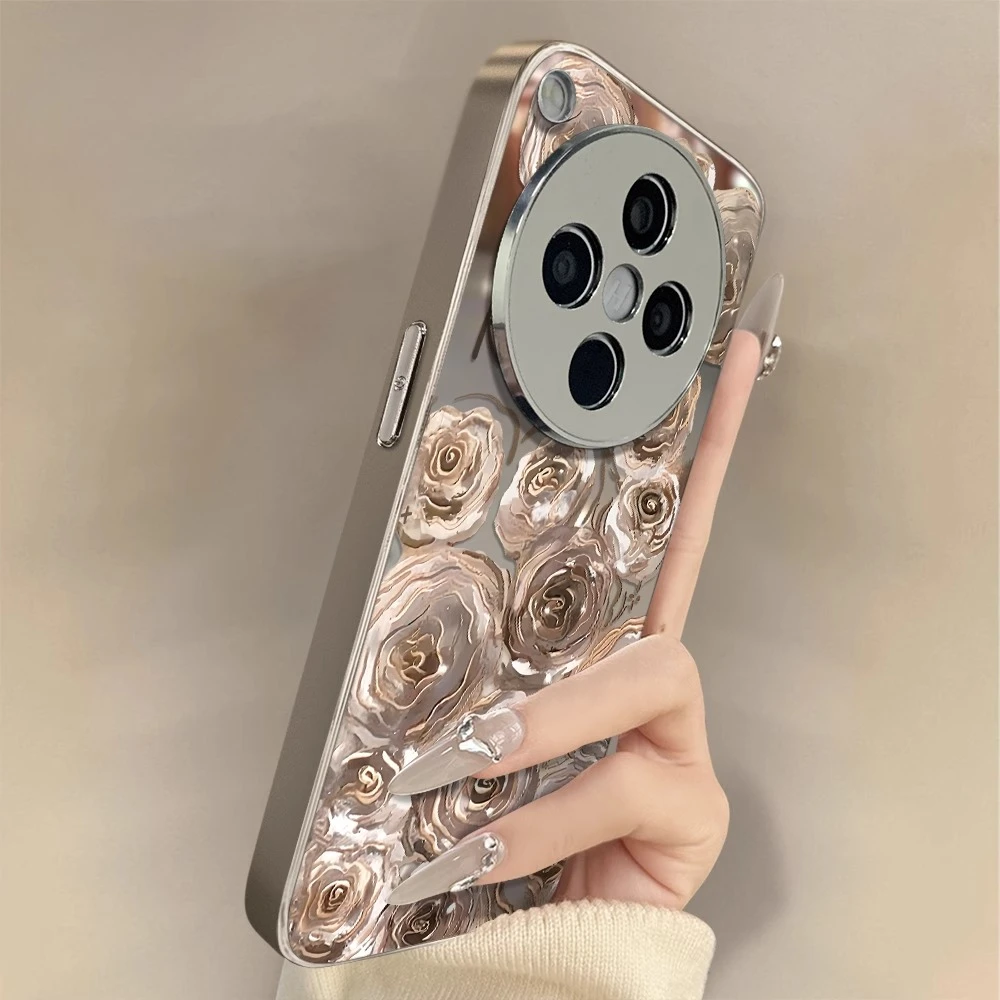 英文玫瑰适用oppofindx9Pro手机壳新款x8ultra保护套x8s全包ins风