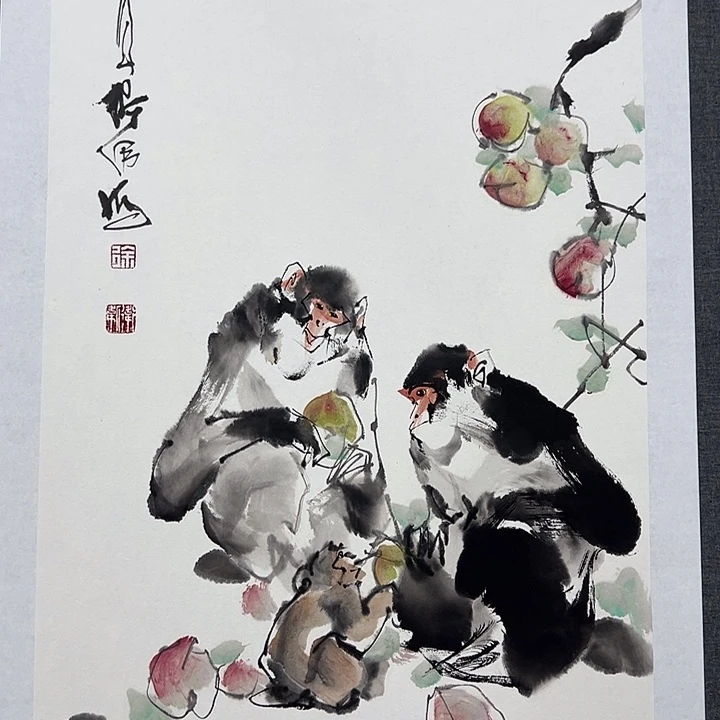 国画书画作品多次