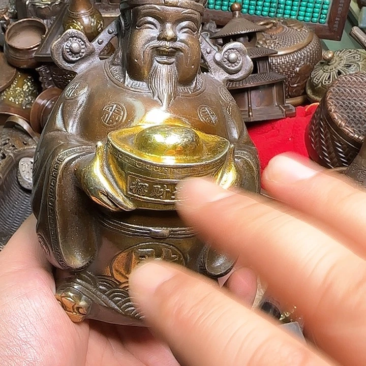 铜器办公室茶室摆件