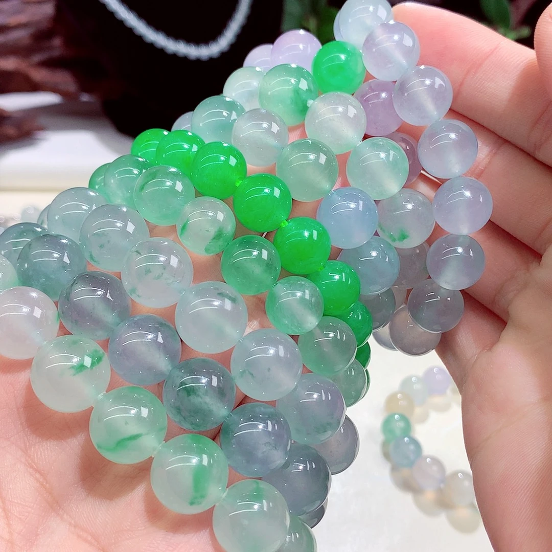 未镶嵌手链翡翠翡翠缅甸天然A货