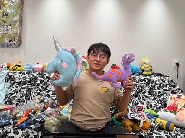 【直播间】狗狗发声玩具，三单以上送小礼物