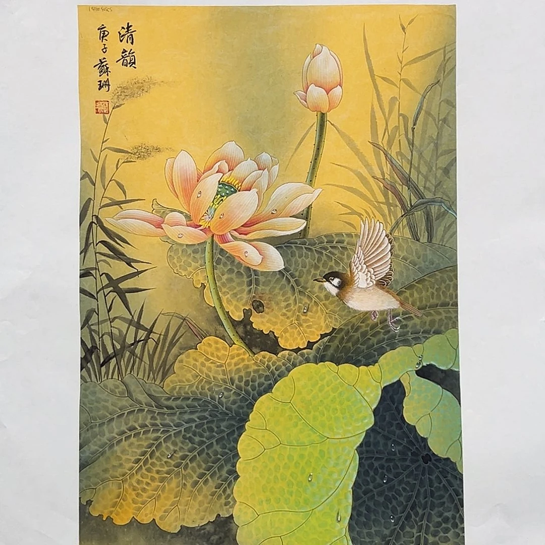 国画画家苏珊画展精品