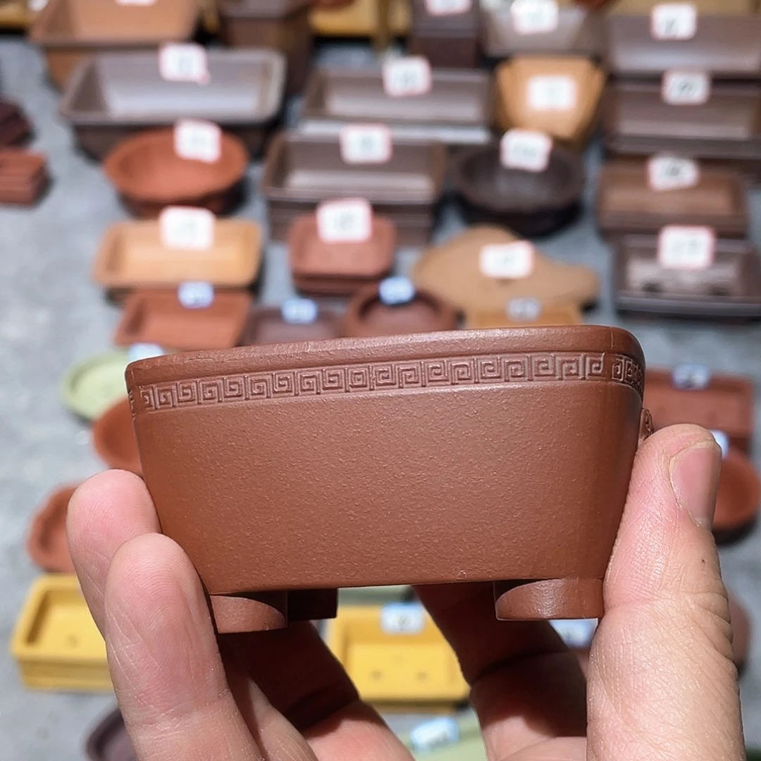 荒*。紫砂小盆7*6*3cm