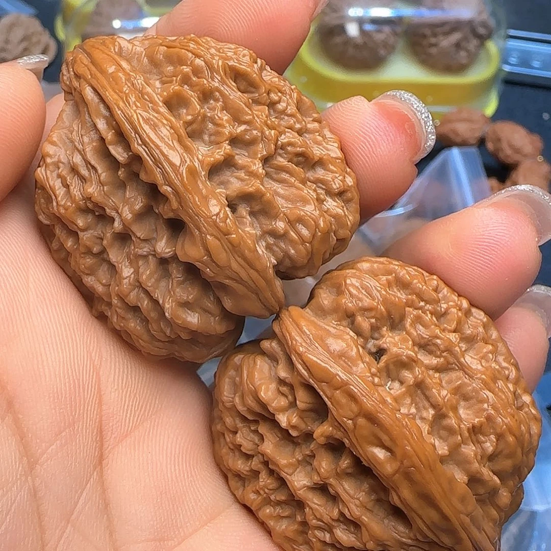 吊坠文玩核桃35➕蚂蚁纹南疆全