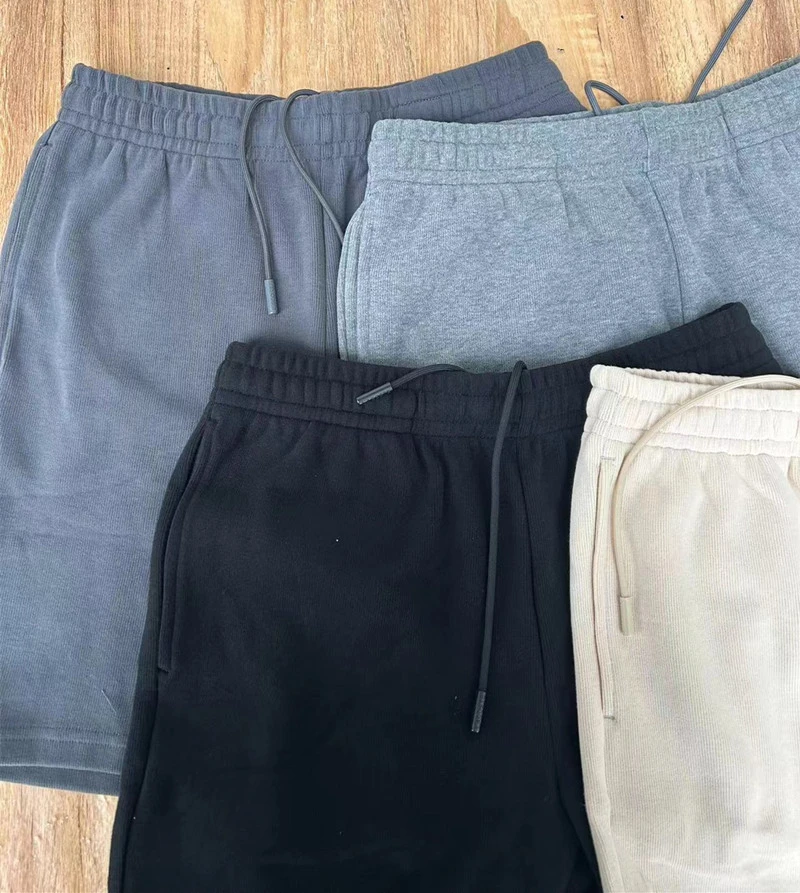 371-日版吃人鱼针织休闲短裤，刺绣男女款，棉质吸汗面料好，19800日