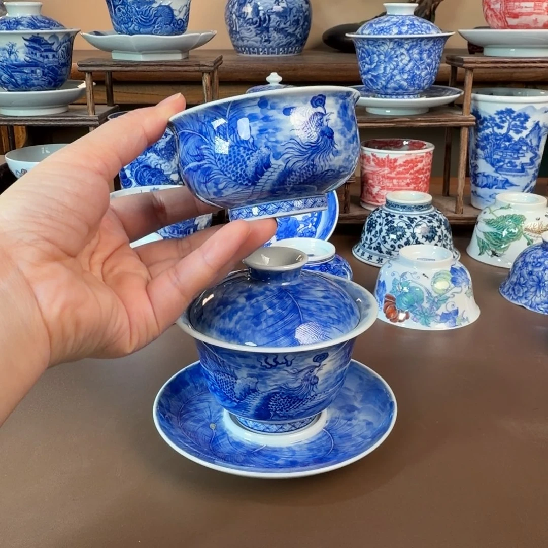 景德镇陶瓷手手绘