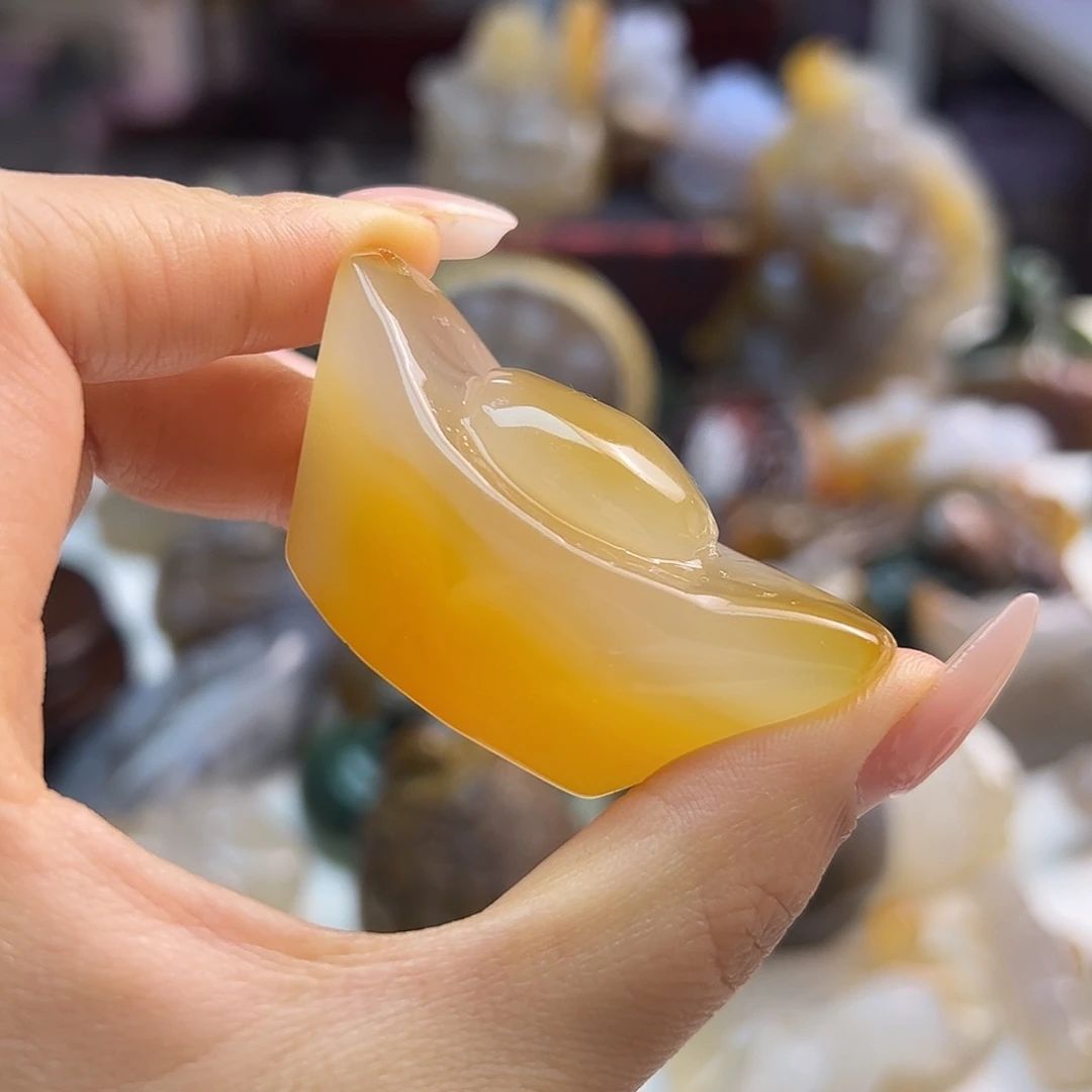 玛瑙/玉髓未镶嵌项链