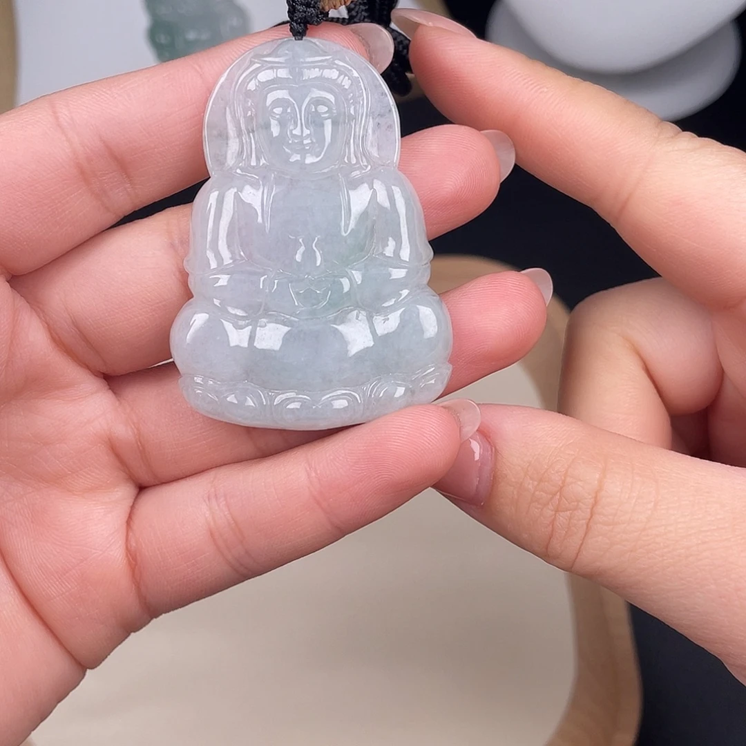 翡翠未镶嵌颈饰za030-21
