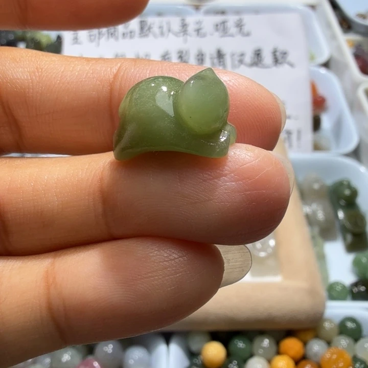 未镶嵌和田玉珠宝半成品