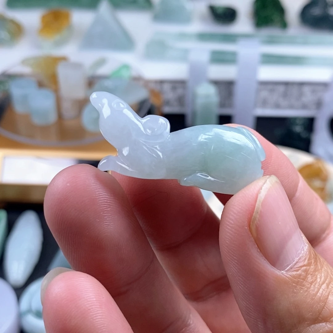 翡翠未镶嵌颈饰天然翡翠