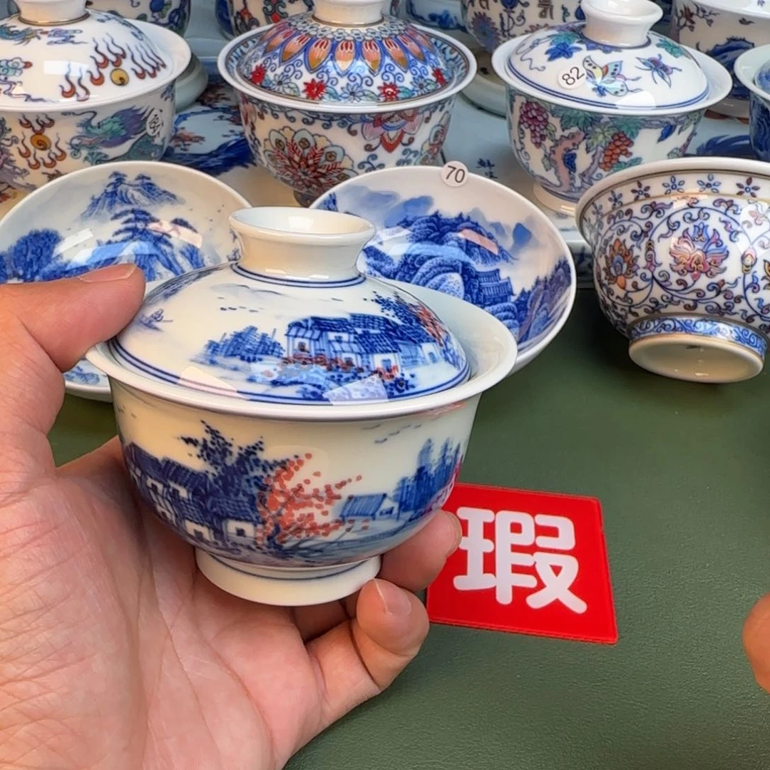 纯手工纯手绘茶具99