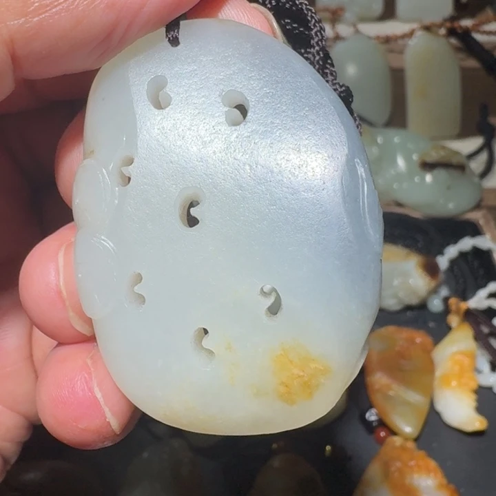 吊坠(不含链)未镶嵌和田玉