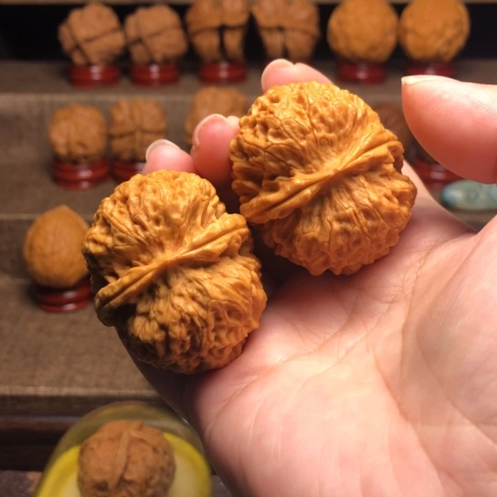 把件橄榄核25麒麟王42