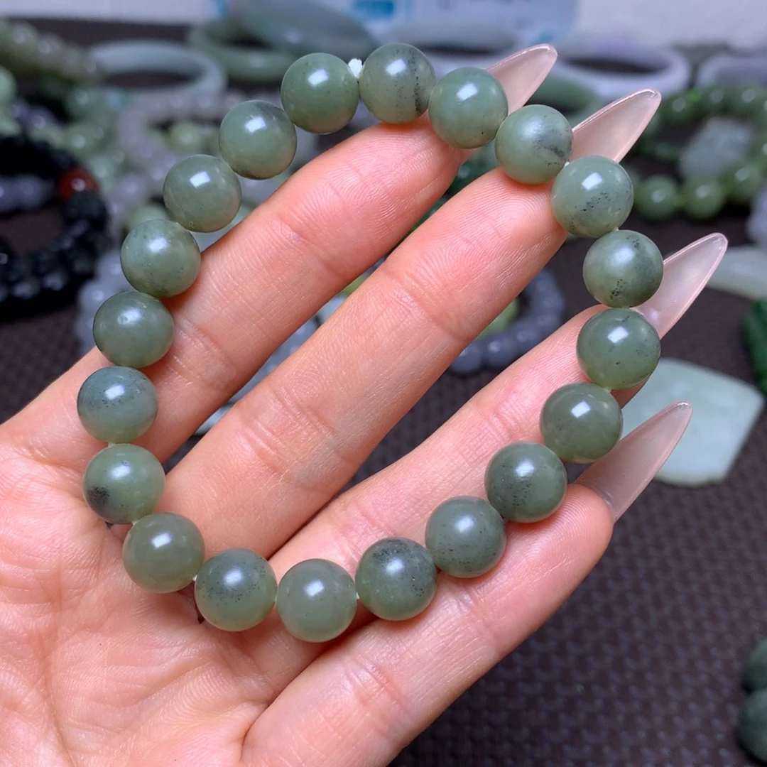 未镶嵌手串和田玉卡10