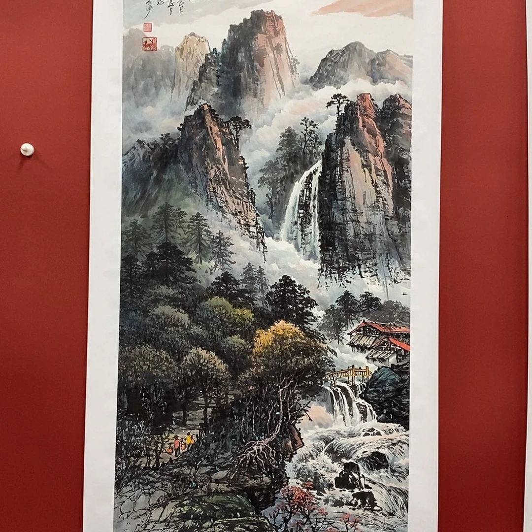 国画胡昌为四尺140*70精品佳作