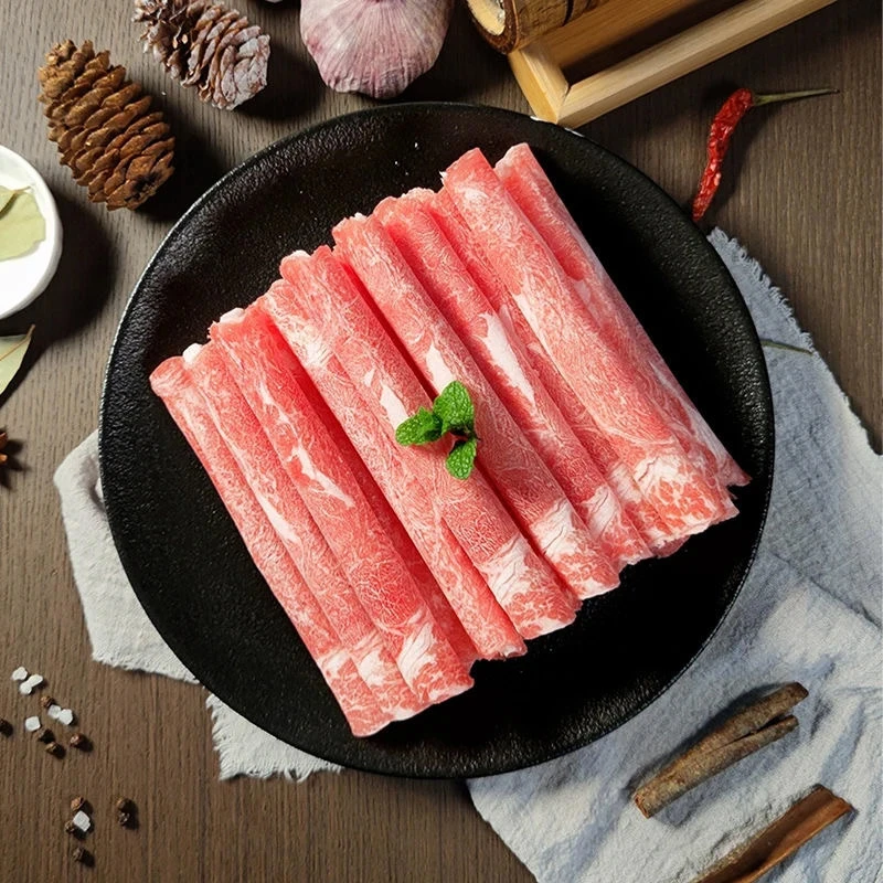 清真肥牛卷【拍2斤送1斤】 到手3斤 谷饲 肥牛卷 涮火锅 适合火锅烤肉涮煮整切调理牛肉卷 顺丰冷链