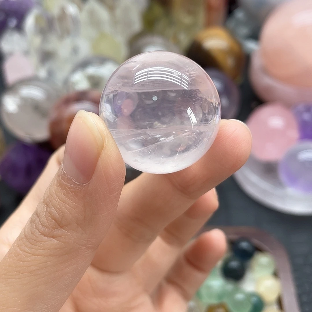 水晶珠宝半成品未镶嵌51冰粉球卡2.8mm无裂福利放漏