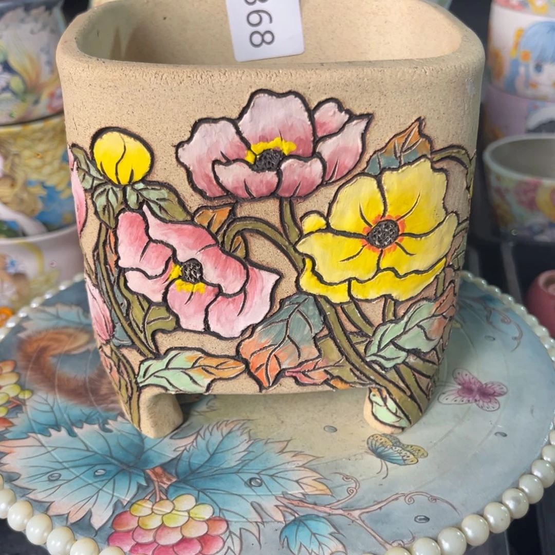 亮***_368多肉花盆   1个