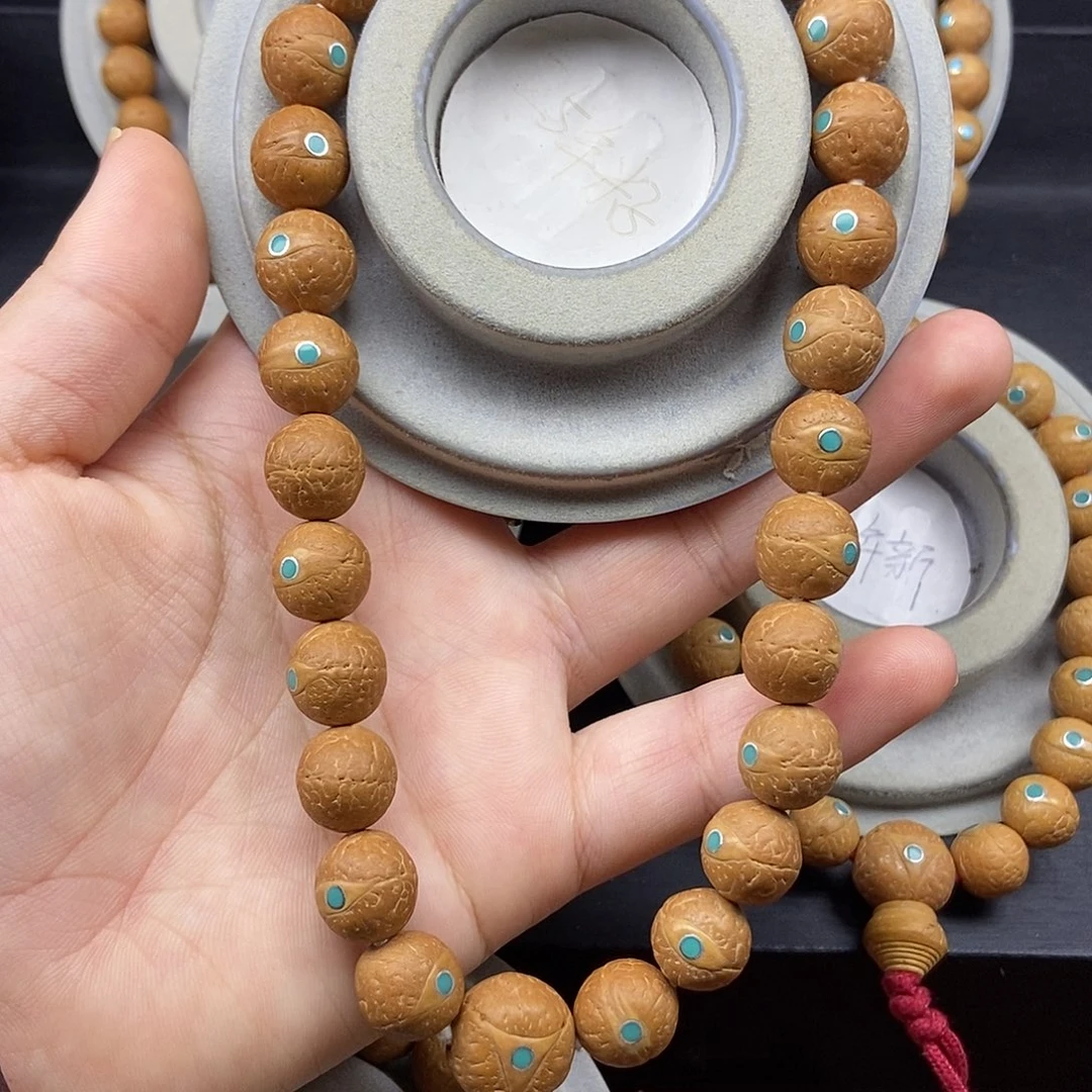 手串凤眼菩提12.5➕松新