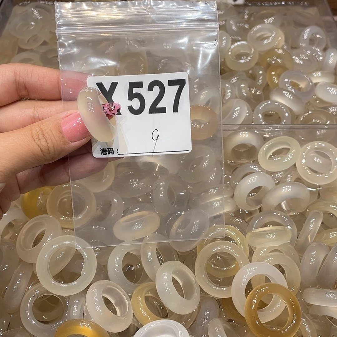 玛瑙/玉髓未镶嵌戒指527