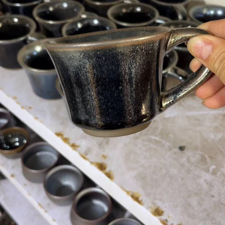 茶盏建阳建盏微瑕咖啡杯