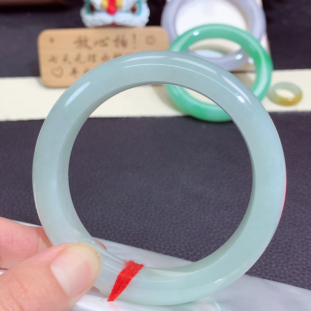 翡翠未镶嵌手镯1257