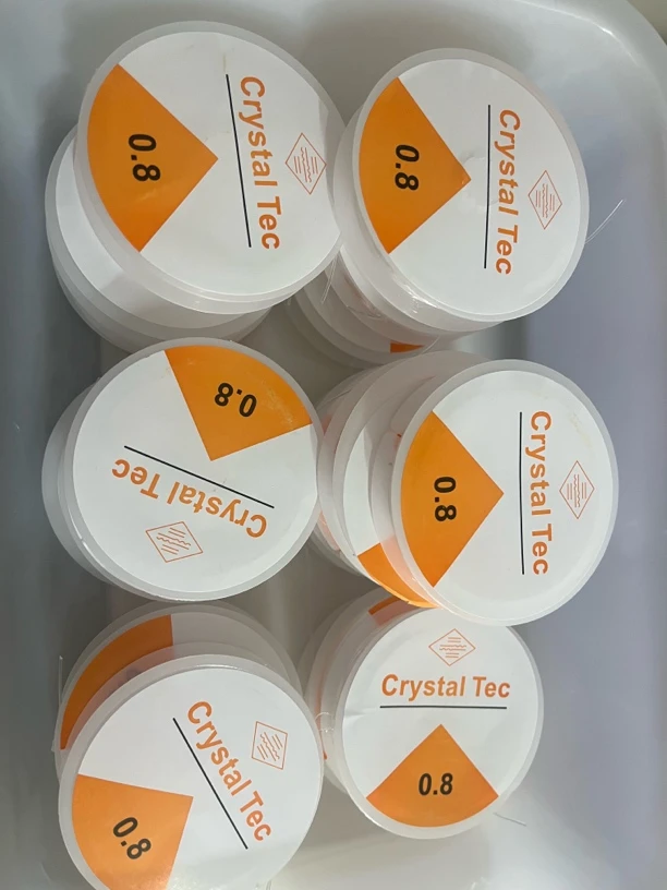 （拍一发三）透明水晶弹力线手串绳穿珠子穿手链水晶弹力绳