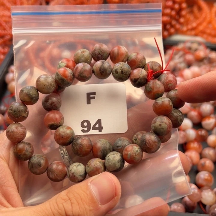 南红玛瑙未镶嵌多样性发货默认微瑕称重10mmx2