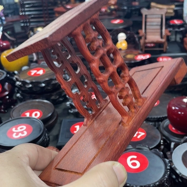 手工艺品琉璃红木底座工艺品