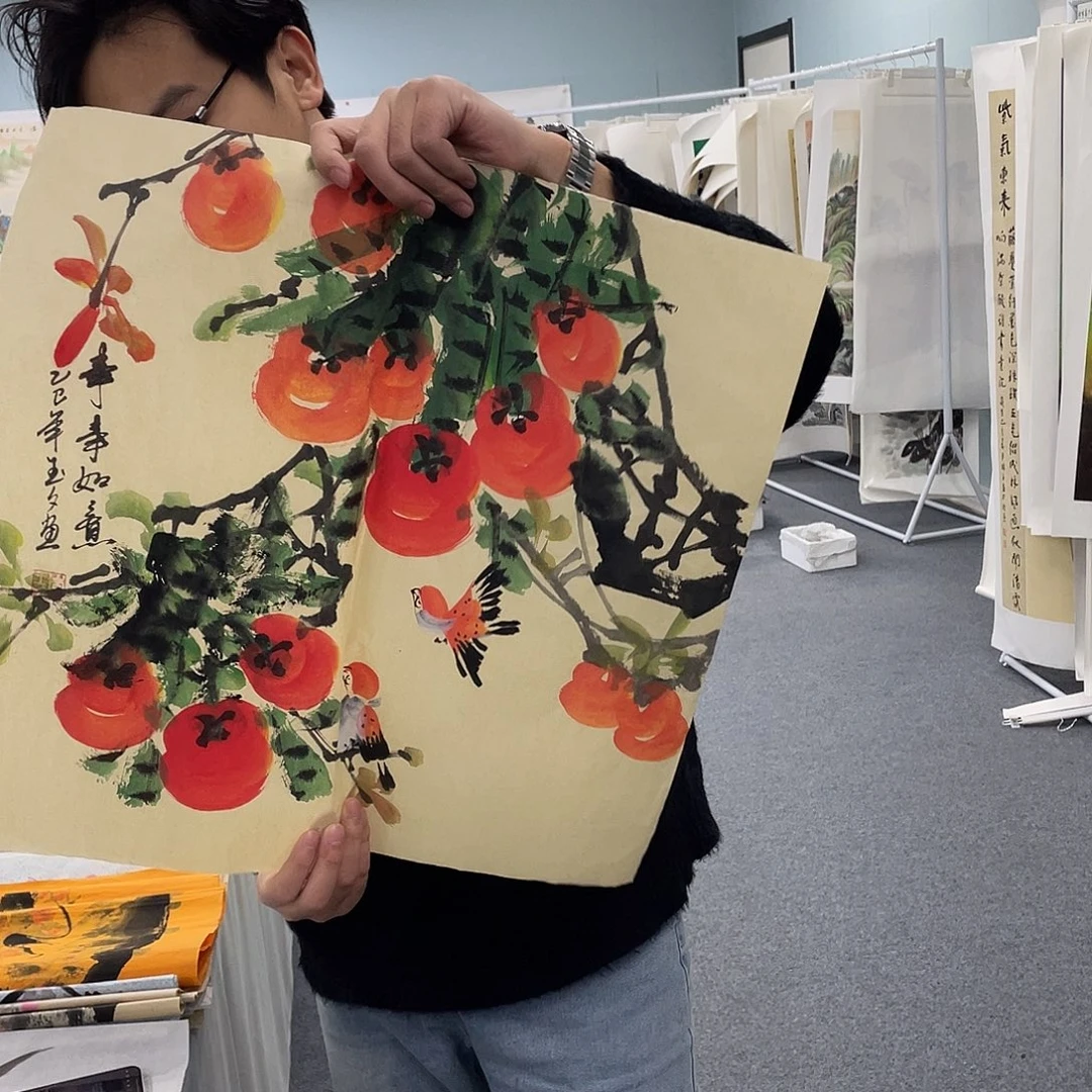 国画打卡日期为准，