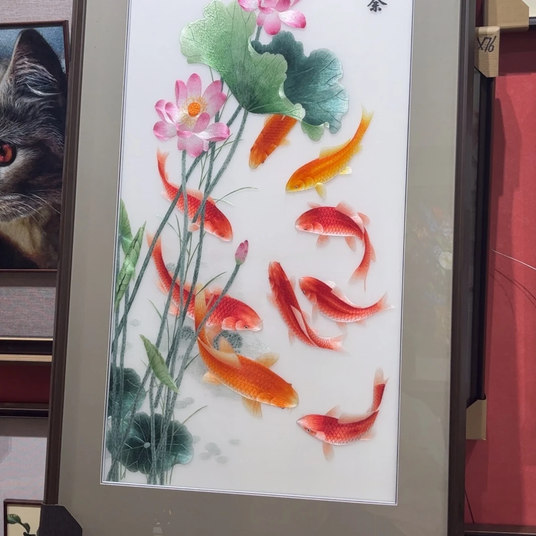 鱼***儿织绣纯手工制作方法是什么