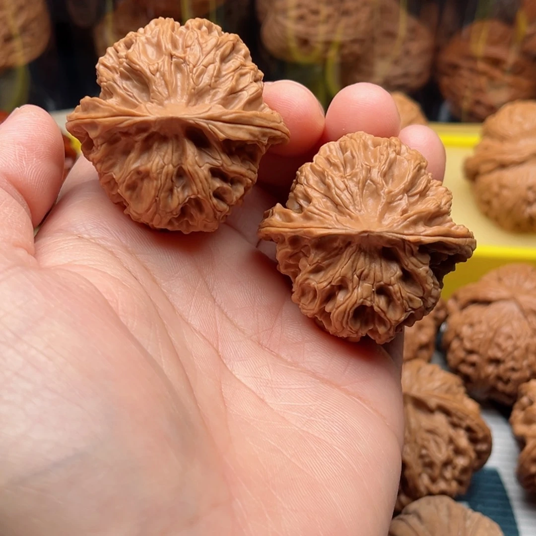 【闪购商品】桃木文玩核桃手把件42苹果