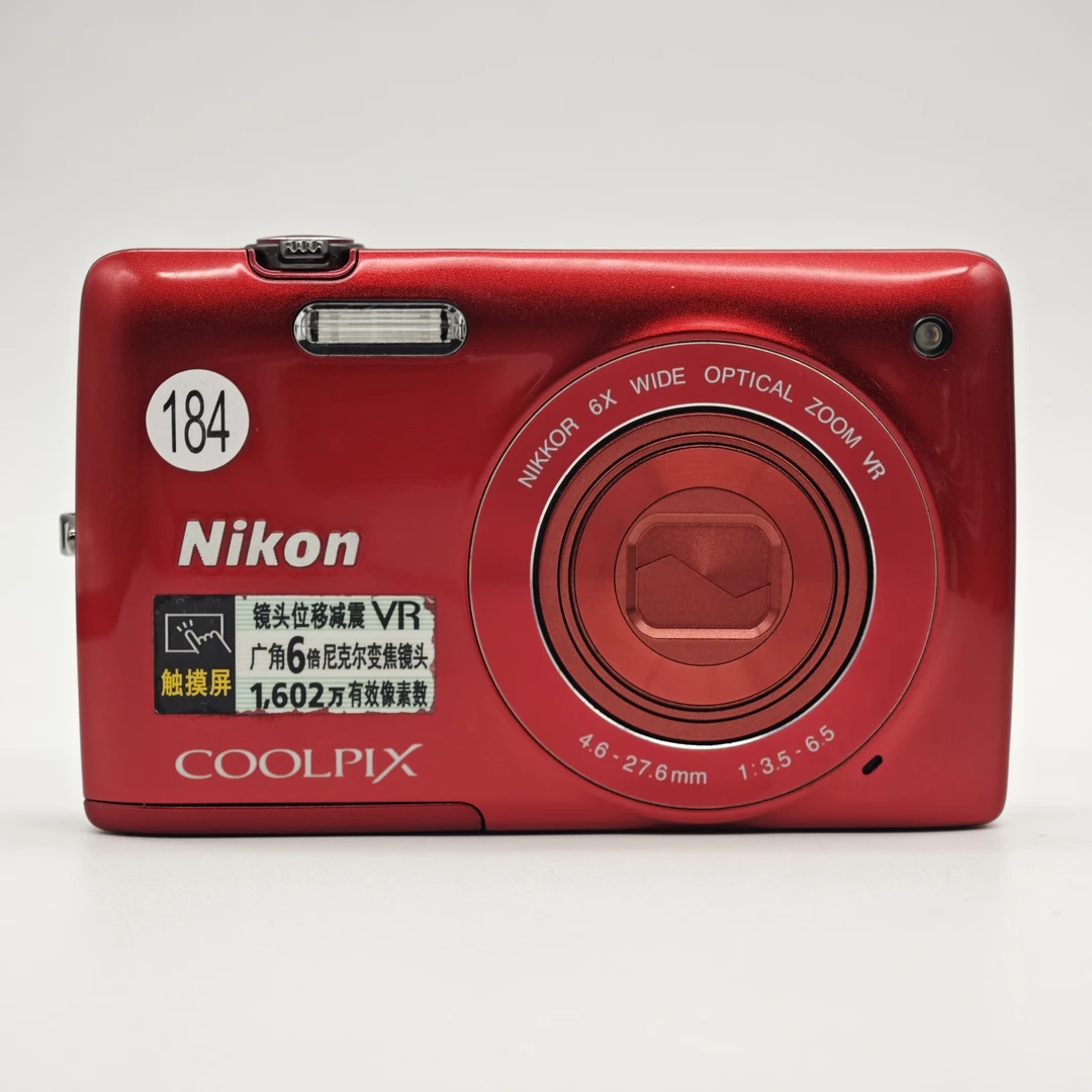 95新 Nikon/尼康 S4300 1602万像素 冷白皮CCD复古数码相机二手
