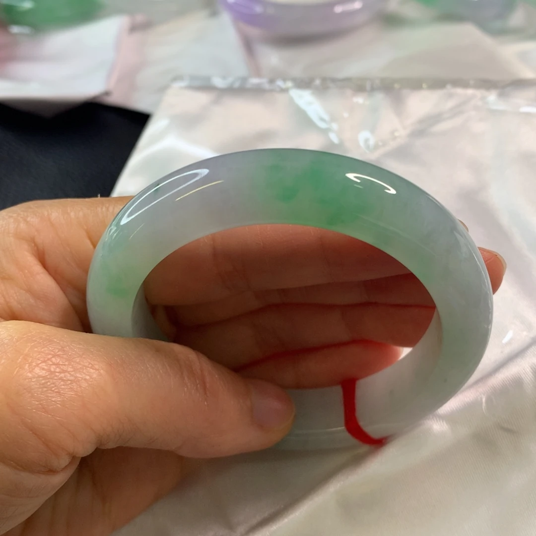 翡翠未镶嵌手镯翡翠手镯56