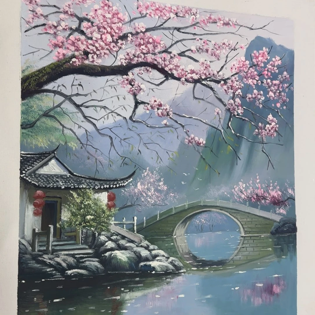 油画加油加油努力加油加油