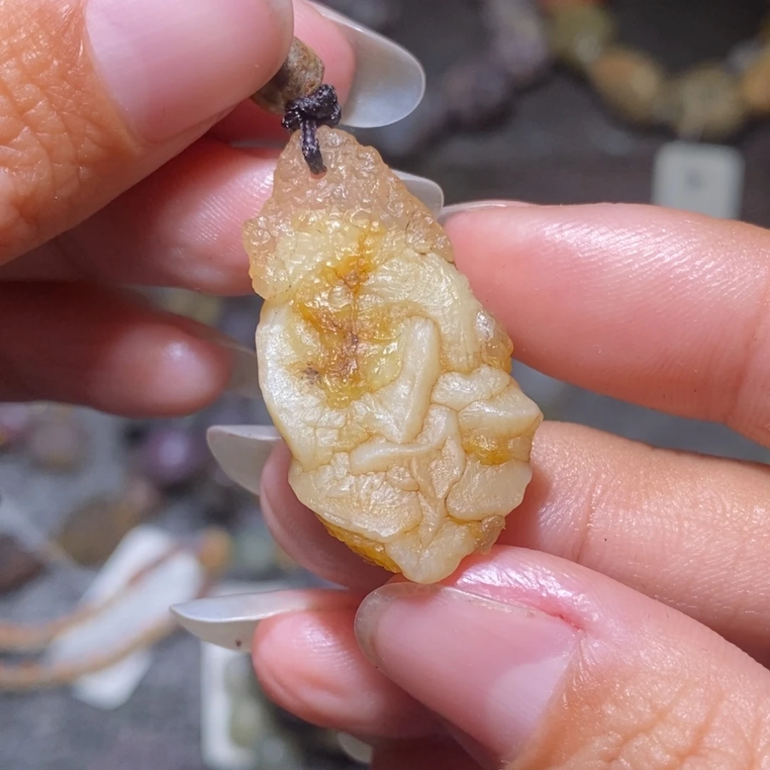 未镶嵌玛瑙/玉髓珠宝半成品