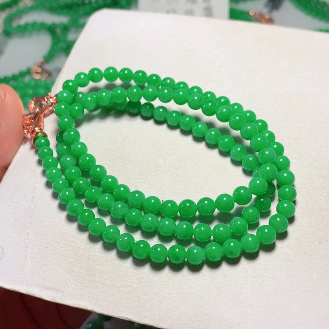 翡翠未镶嵌颈饰缅甸翡翠
