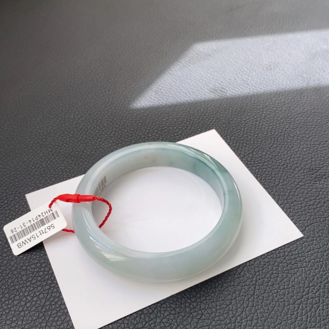 翡翠未镶嵌手镯11号