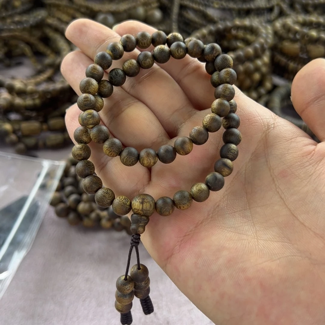 手串沉香0.7规格双圈10克