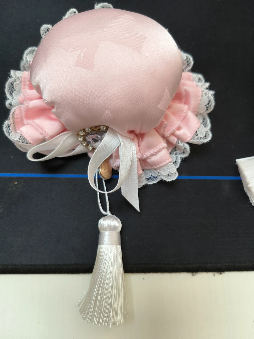 中华娘精致头包lolita配饰头包