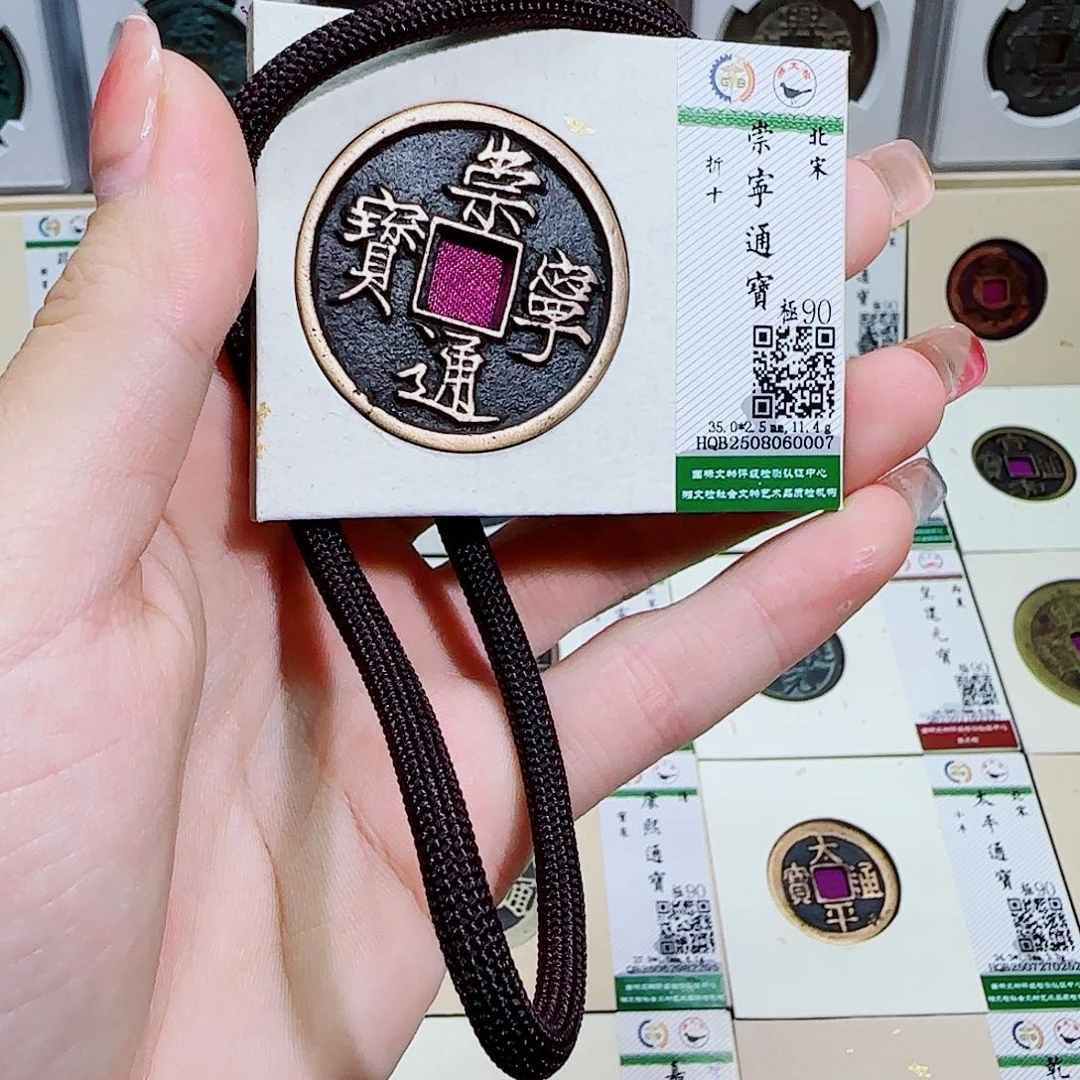 铜古泉收藏 崇宁通宝0007