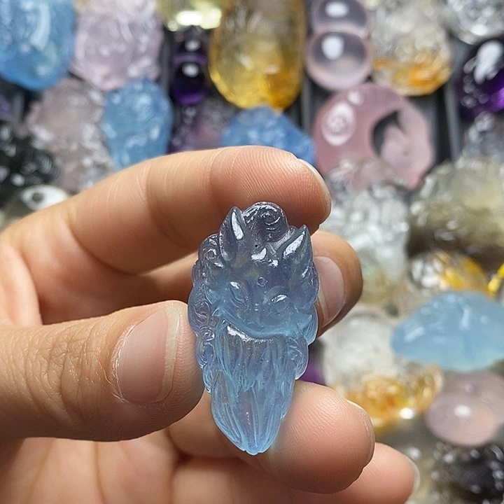 未镶嵌颈饰水晶水晶吊坠