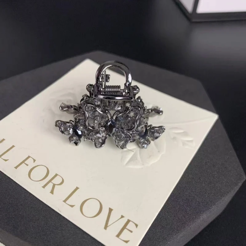 K644【金闪闪】4厘米定制蝴蝶抓夹