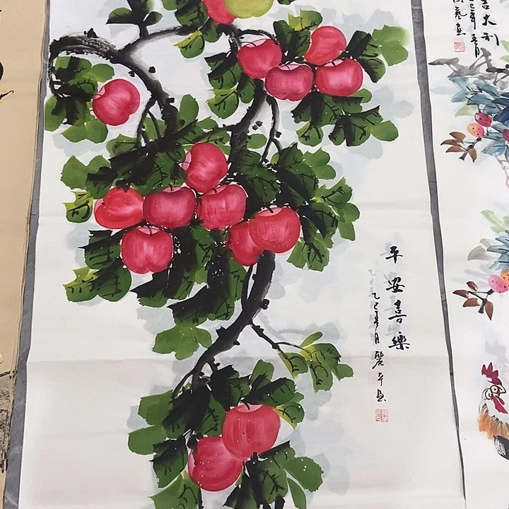 小周画廊的直播间